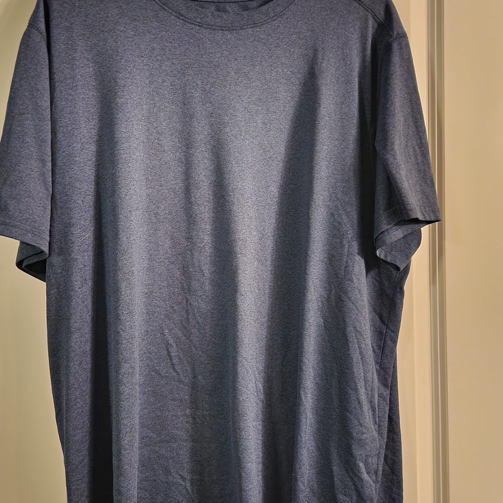 Old Navy Men's Active Fit Xxl Navy Short Sleeve Tee